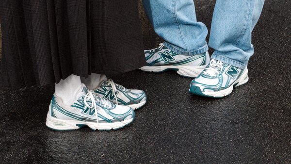 Baskets New Balance 530 vertes