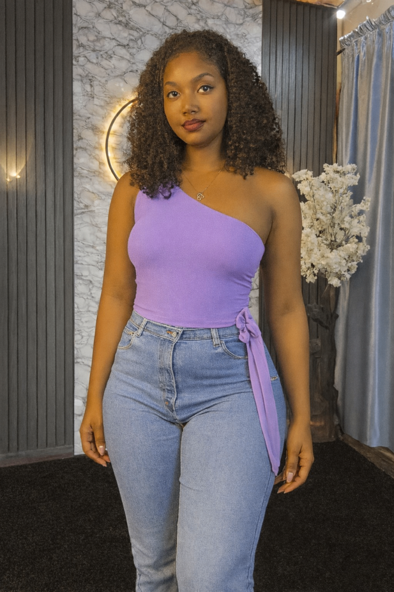 Top asymétrique  chic