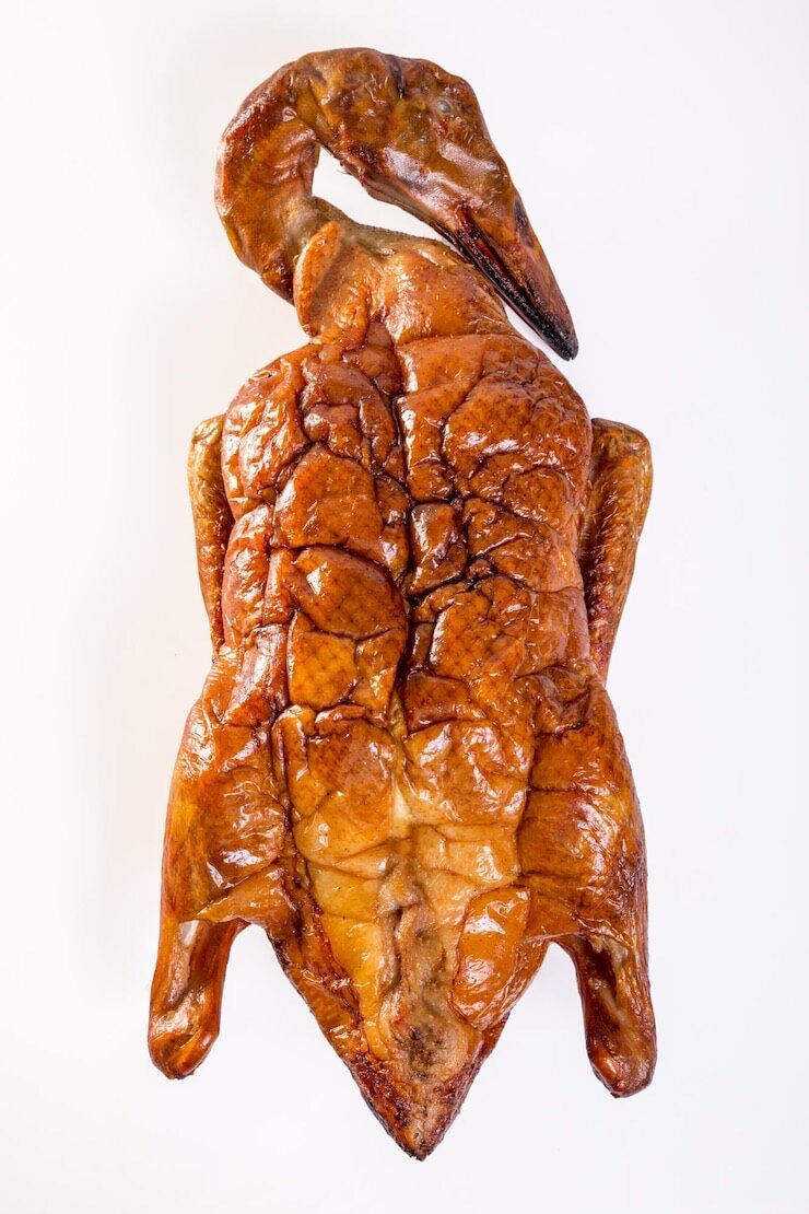 Canard rôti prêt à cuire