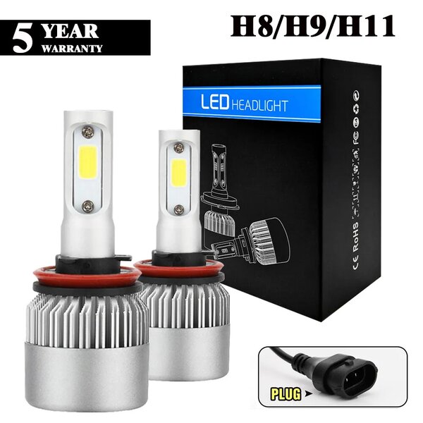 Phares Led S2 (H1,H4,H7,H11,9005)