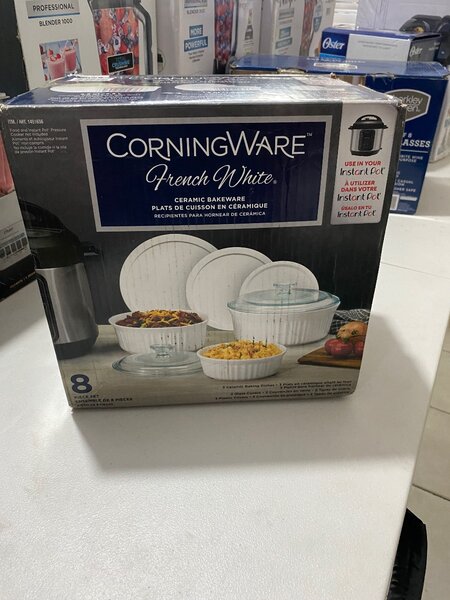Corning ware French white