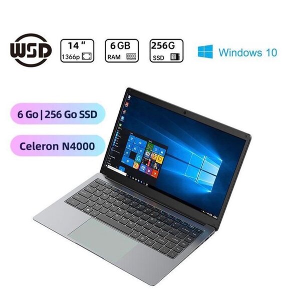 Ordinateur Portable 14" 6Go/256Go SSD