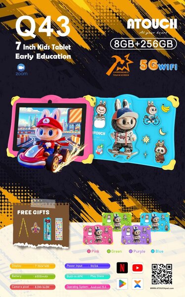 Tablette éducative Atouch Q43