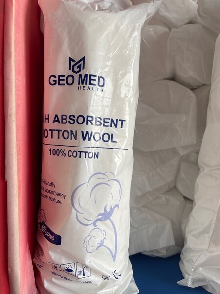 High absorbent cotton wool
