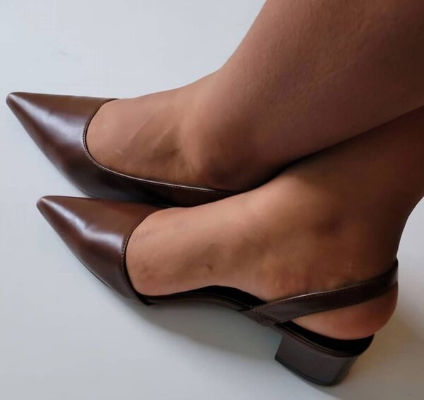 Escarpins élégants à talon bas