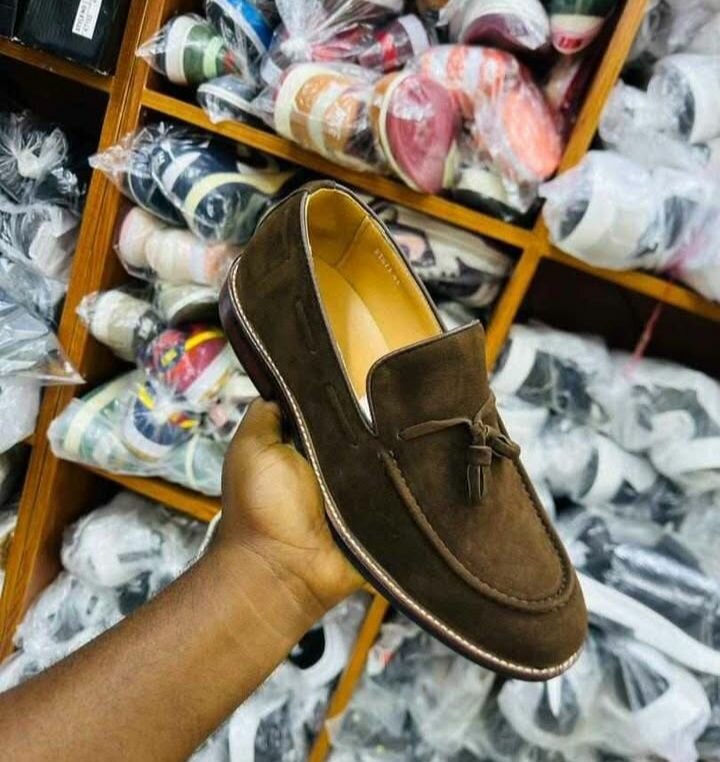 Mocassins en daim élégants