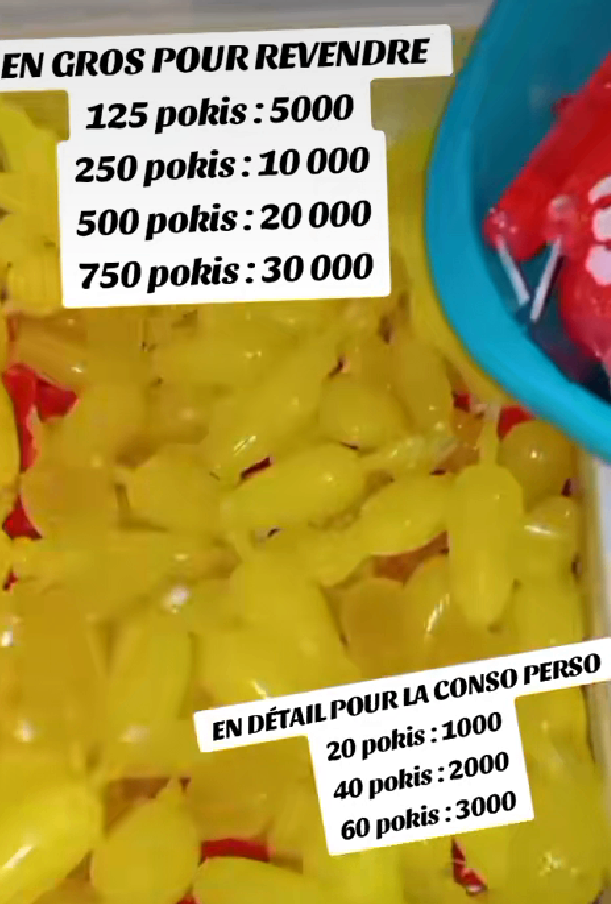 Super Poki Glacé Coloré