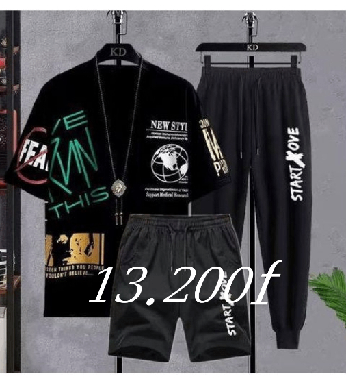 Ensemble sportif homme 3 pièces