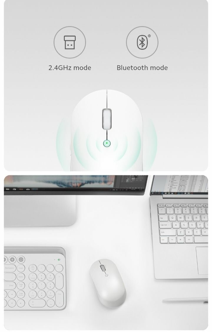 Mi Souris sans fil Silencieuse