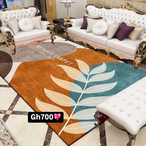 Luxurious and soft patterned carpet