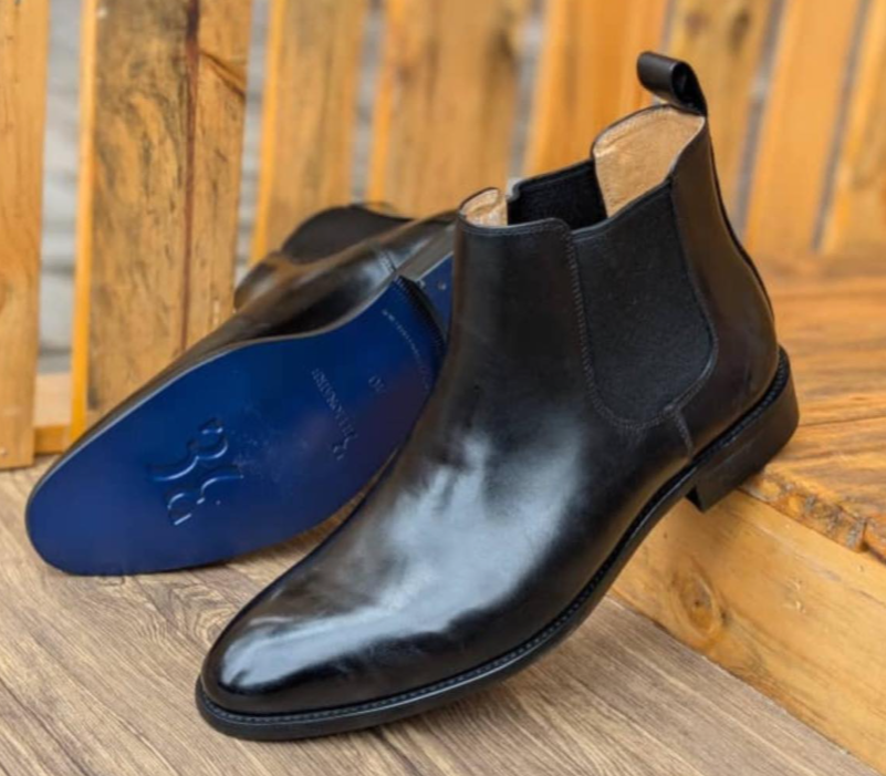 Leather formal shoes