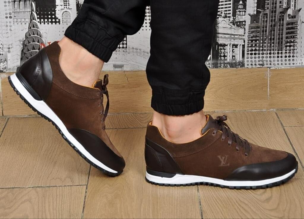 Chaussures de sport marron homme
