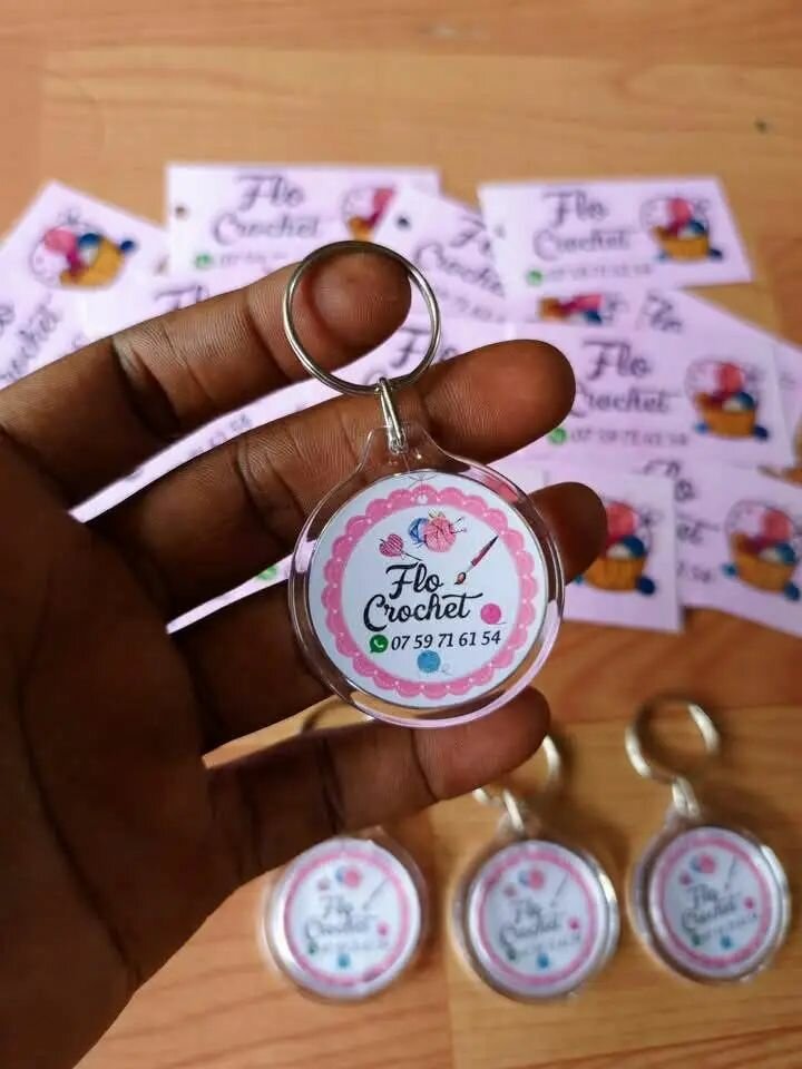 Porte-clés personnalisés mignons