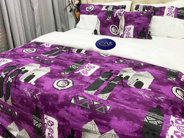 Parure de Lit en Coton Africain