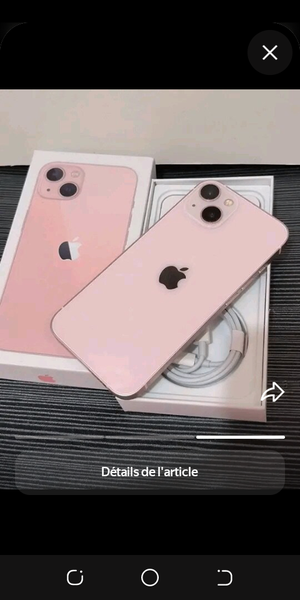 iPhone 13 Rose Neuf