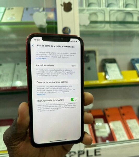 iPhone rouge reconditionné