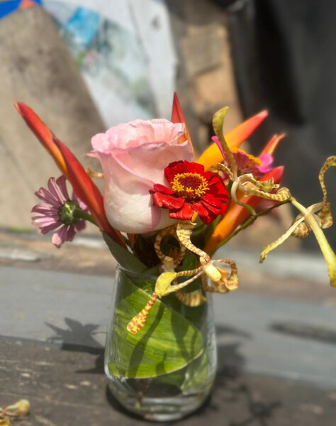 Bouquet de fleurs fraîches