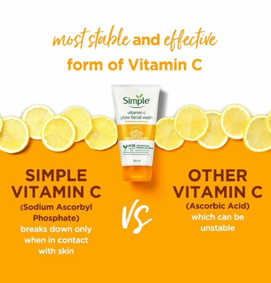 Simple Protect & Glow Wash 150ml