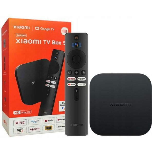 XIAOMI Mi TV Box S 4K 2nd Generation  Noir