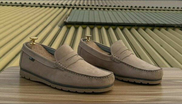 Mocassins élégants en cuir