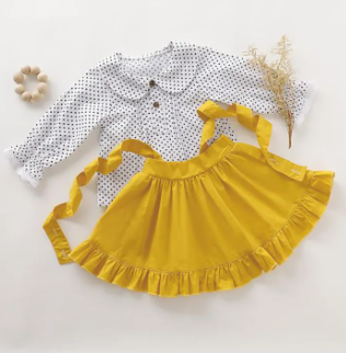 Baby Dress ( Fabric Linen)