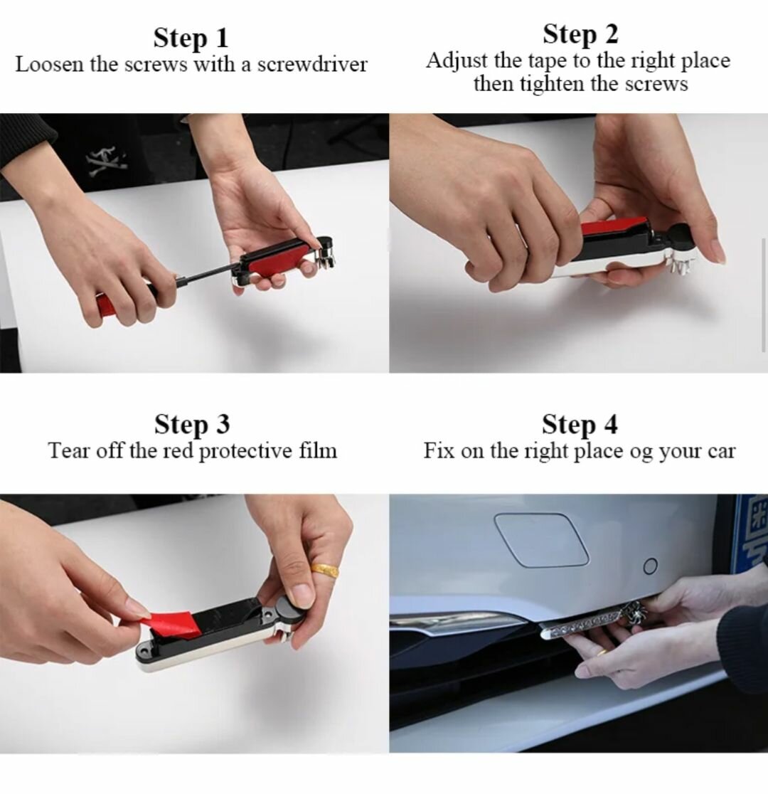 Lumières de voiture colorées