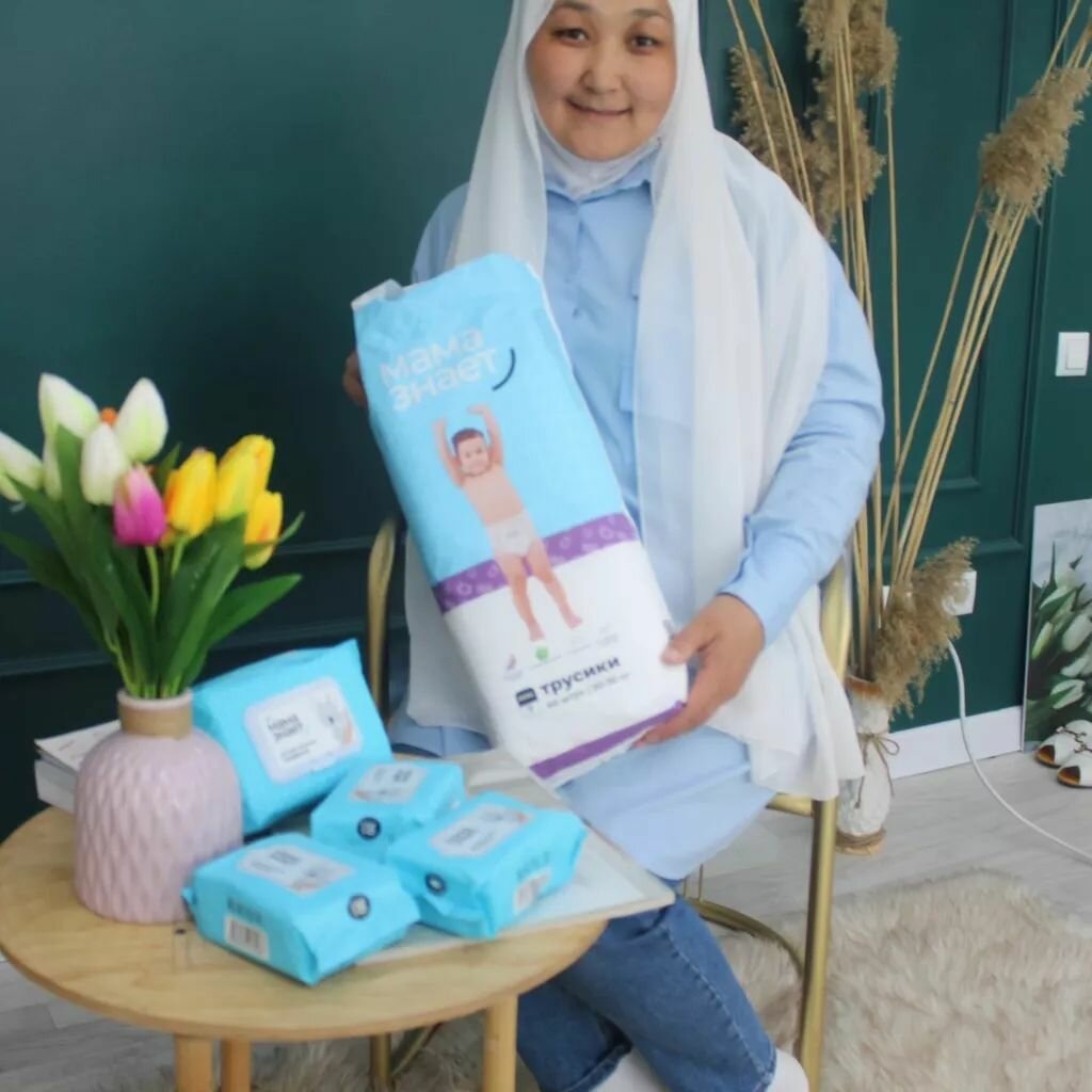 Мама Знает подгузники