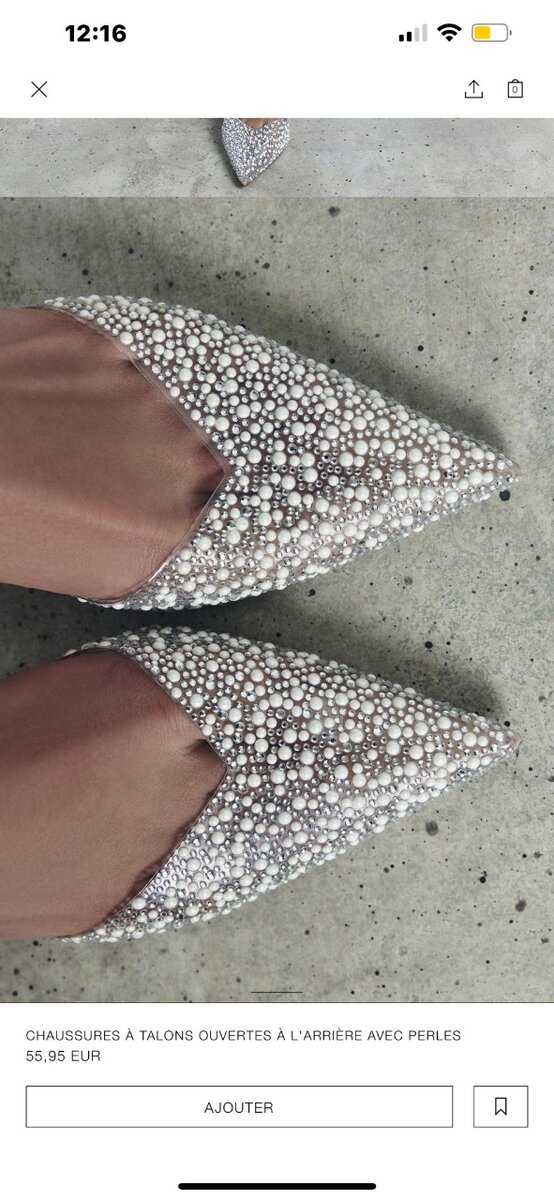 Escarpins à Perles Éclatants