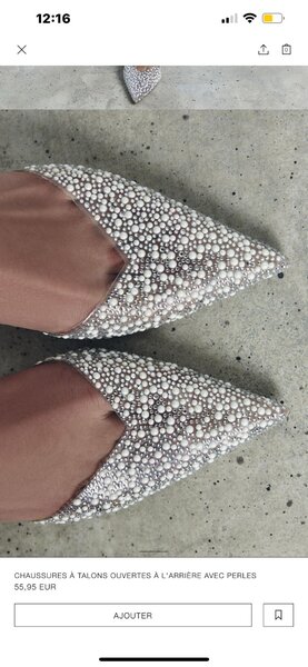 Escarpins à Perles Éclatants