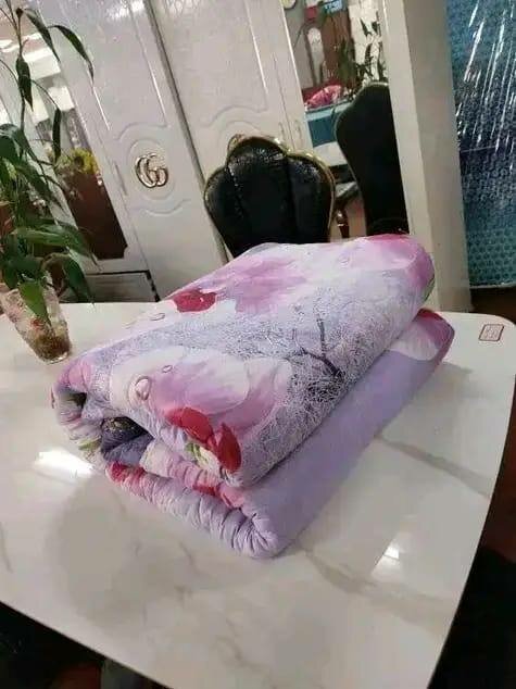 Couvre-lit réversible doux