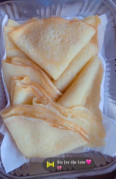 Crêpes au yaourt