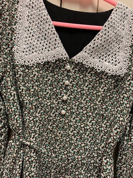 Легкое платье с подкладом