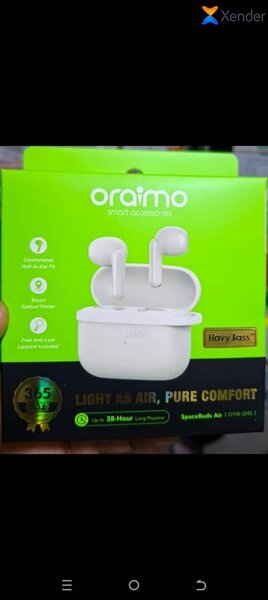 Écouteurs Oraimo Intra-Auriculaires Bluetooth
