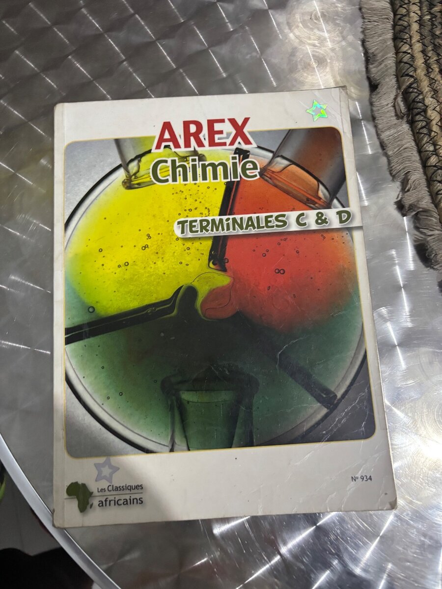 Livre Chimie Terminales C&D