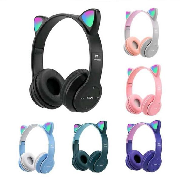 Casque Bluetooth Oreilles Chat