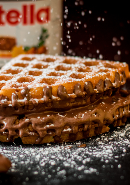 Gaufres croustillantes au chocolat