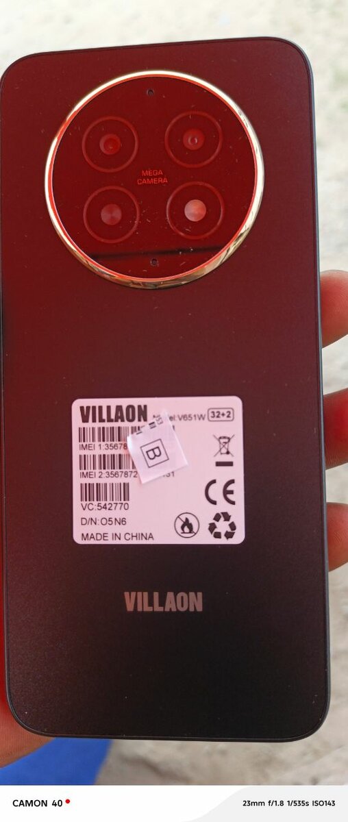 Smartphone VILLAON V40 6.52''