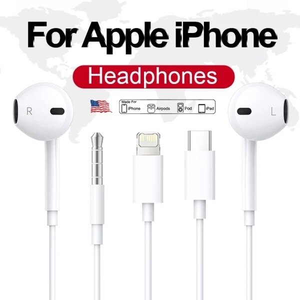Original Headphones For Apple iPhone