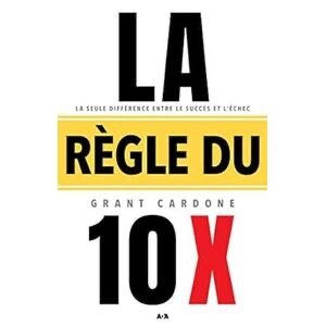 Livre 'La Règle du 10X'