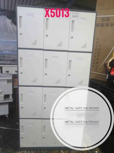 Metal file locker