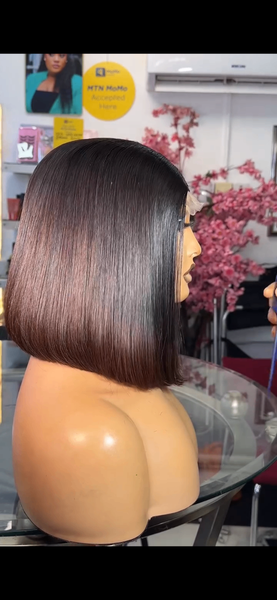 Bone straight Bob unit