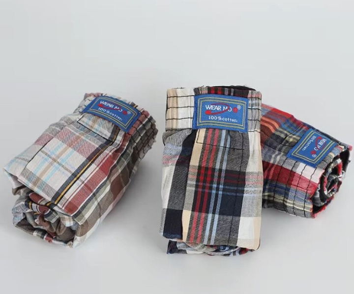 Lot de 3 boxers homme en coton