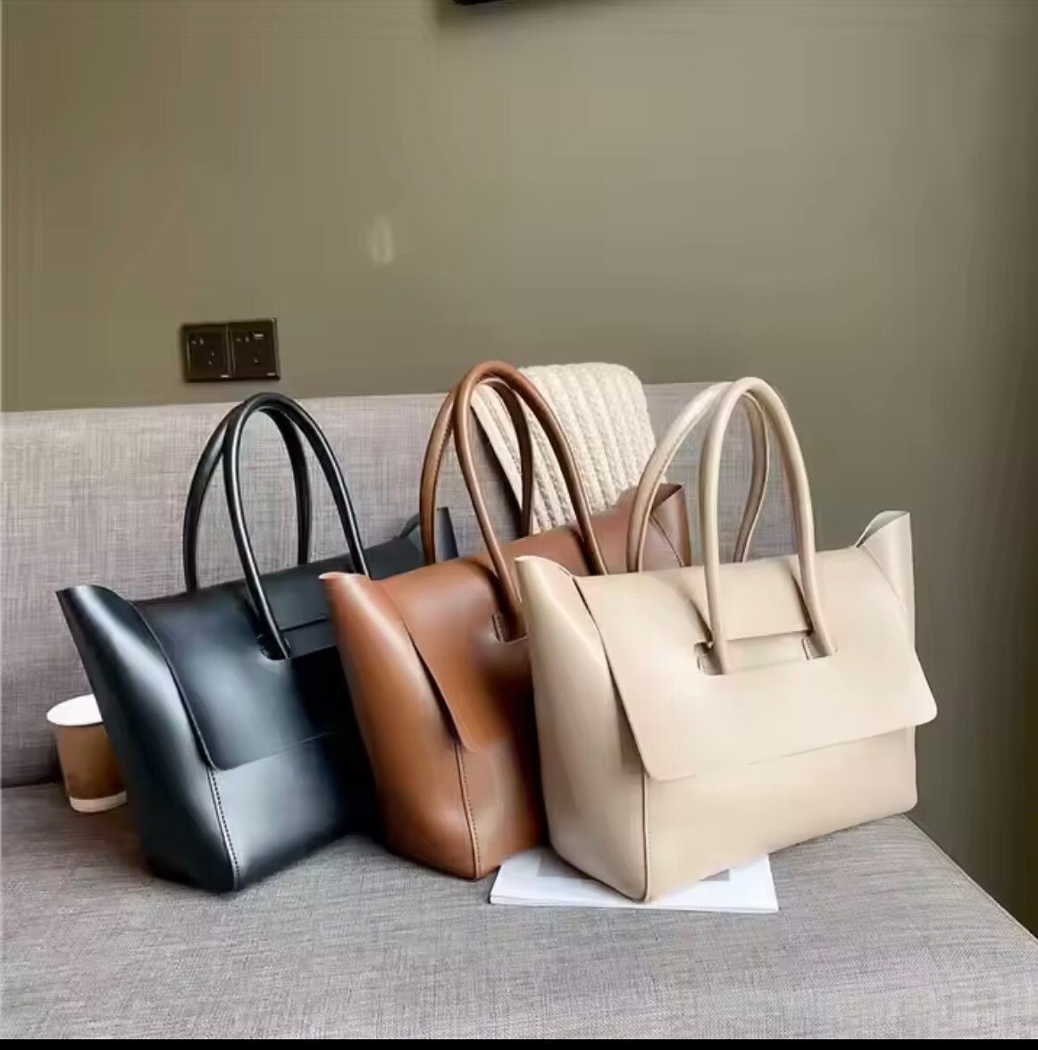 Sac à main élégant en cuir