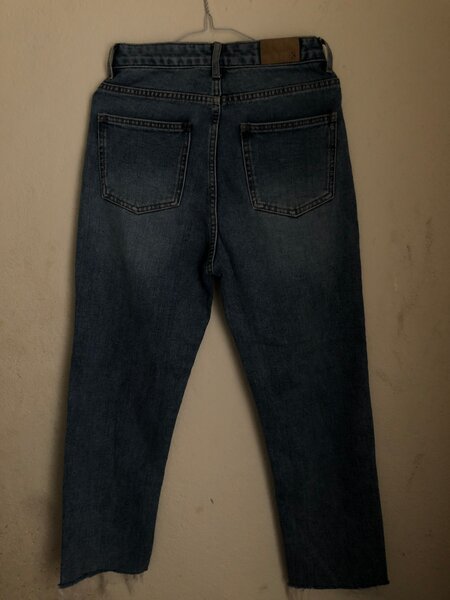 Jeans droits en coton