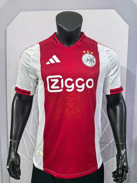 Maillot de football rouge-blanc
