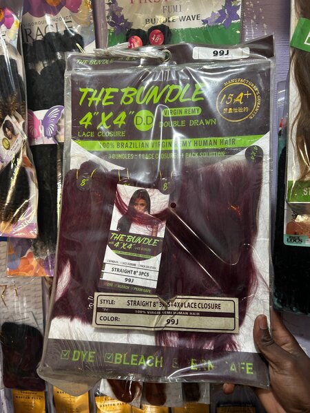 Extension cheveux 4x4 Brésilien