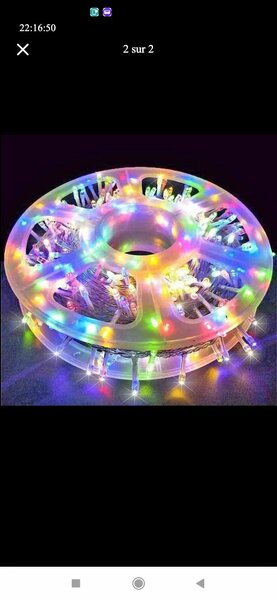 Guirlande LED Multicolore