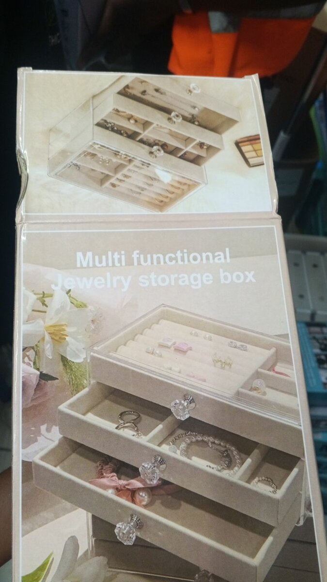 Boîte de rangement pour bijoux