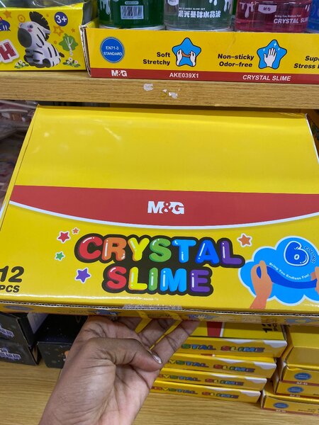 Slime Cristal Non-collant