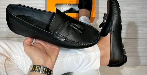 Mocassins en daim élégants